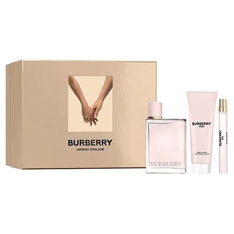 burberry her parfum gift set|burberry her perfume boots.